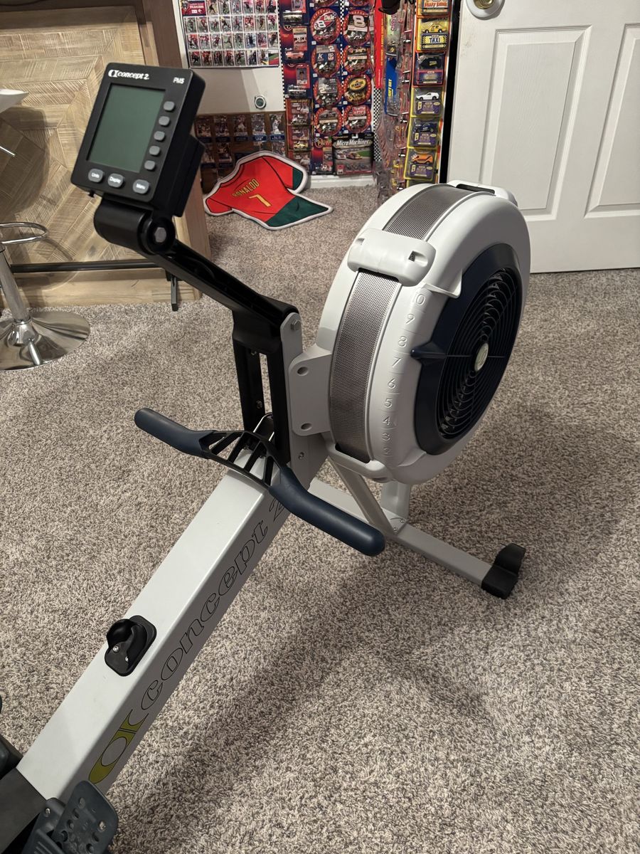 2015  Concept2 RowErg with standard legs seat AND tall legs seat