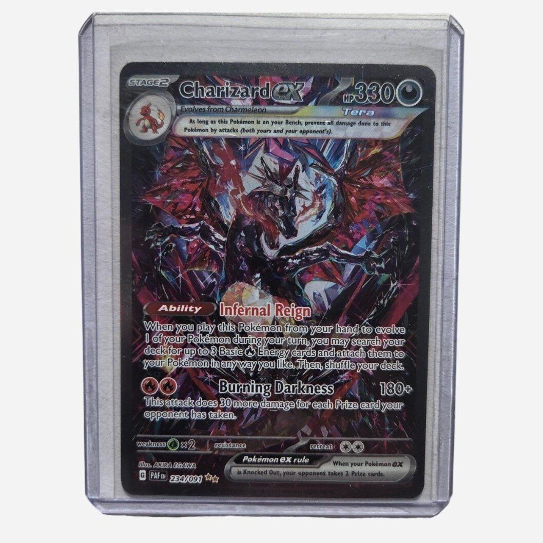 Charizard EX Pokémon card