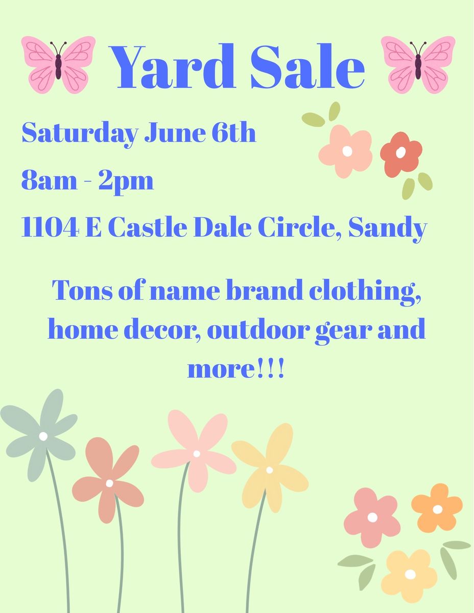 Yard sale