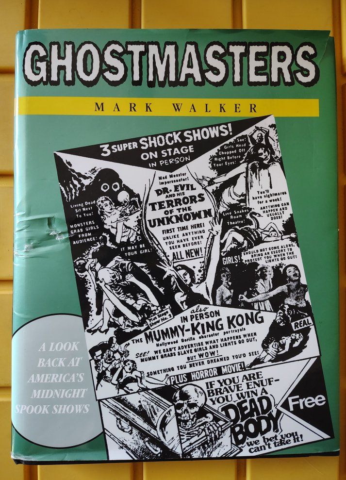 Ghostmasters by Mark Walker Hardcover Book with Dust Jacket 1994 edition