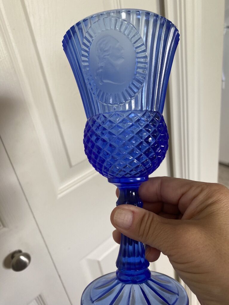Unique, George Washington And Martha glasses!