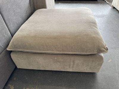 COSTCO SEREEN TAUPE OTTOMAN