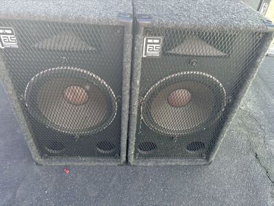 Professional Audio Speakers Commercial Set