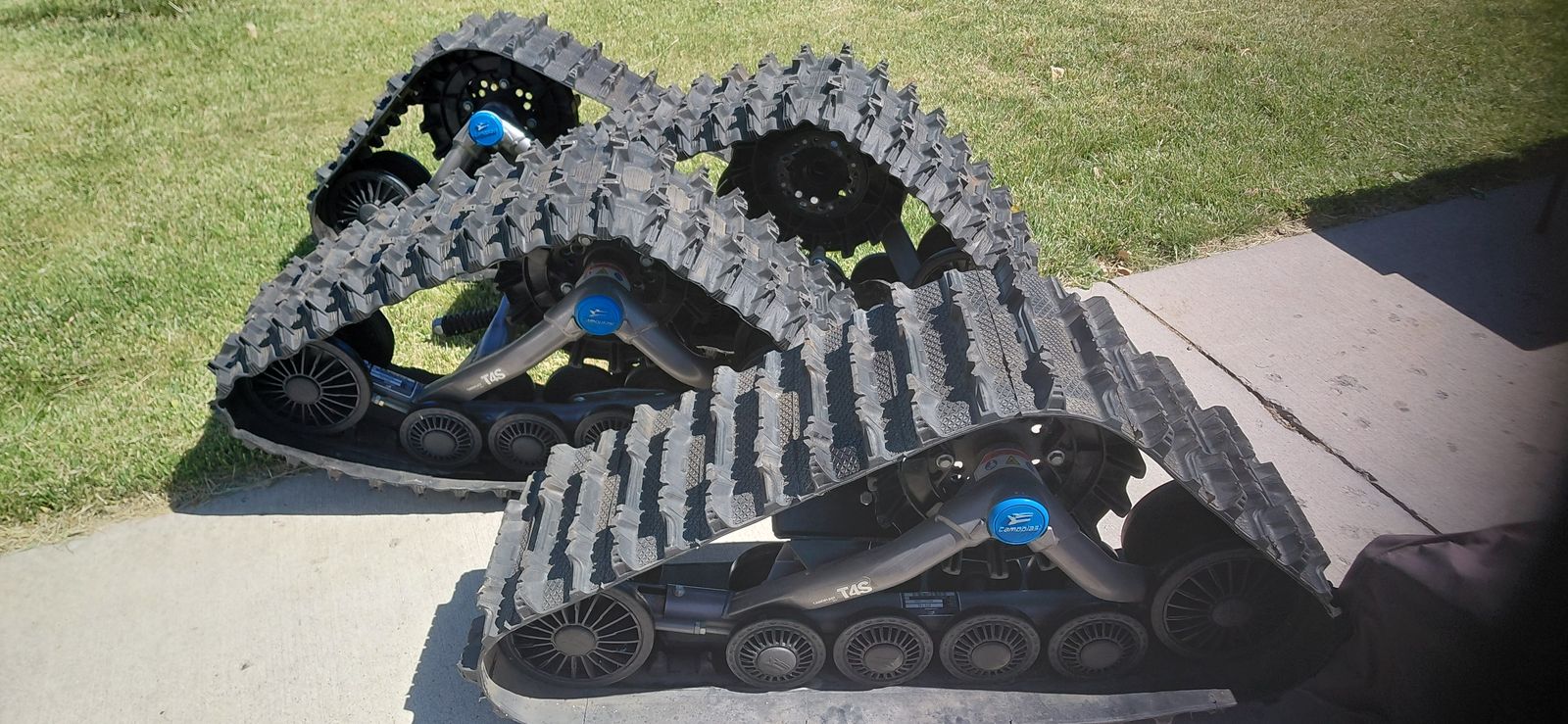 changeable four wheeler tracks