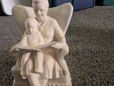 Grand ma and Son