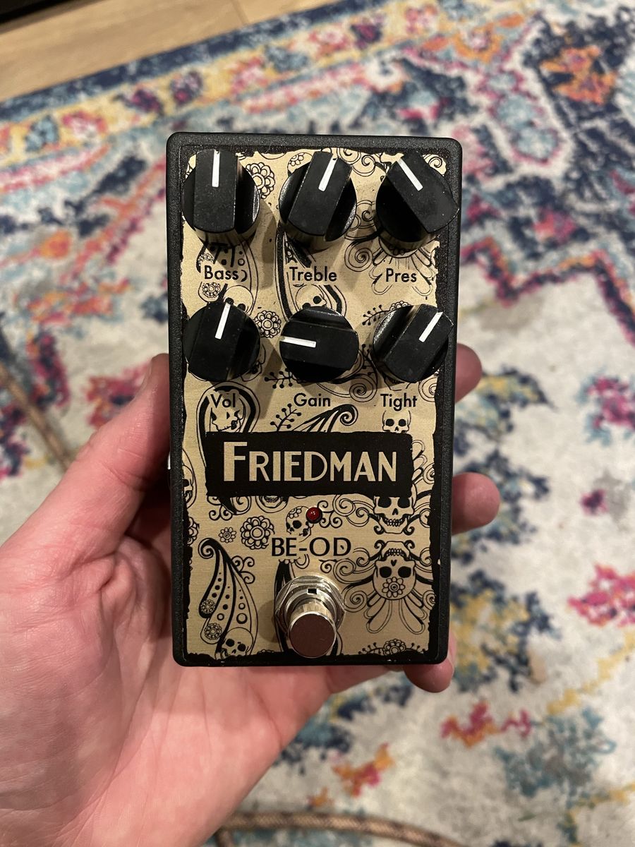 Friedman BE-OD Artisan Overdrive Pedal