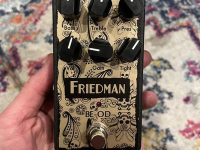 Friedman BE-OD Artisan Overdrive Pedal