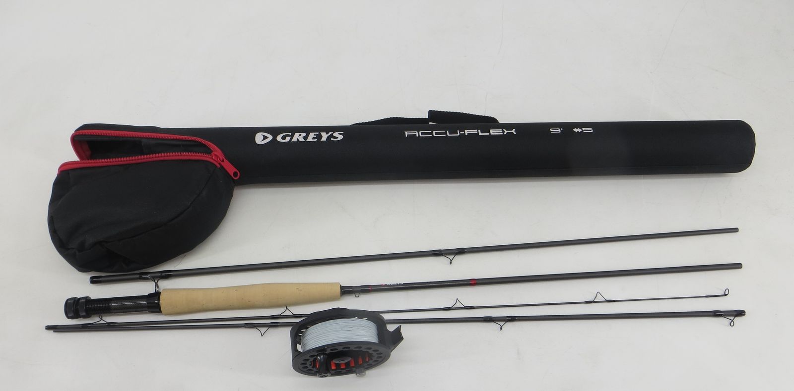 Greys Accuflex Combo 9 ft 5-Weight Fly Rod, Reel & Line 2037398 #106726