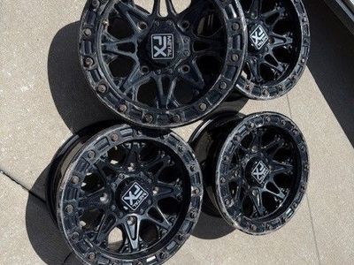 15" Metal FX bead lock wheels for RZR, set of 4