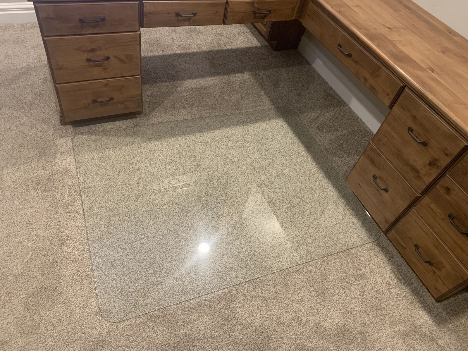 Vitrazza Premium Glass Chair Mat