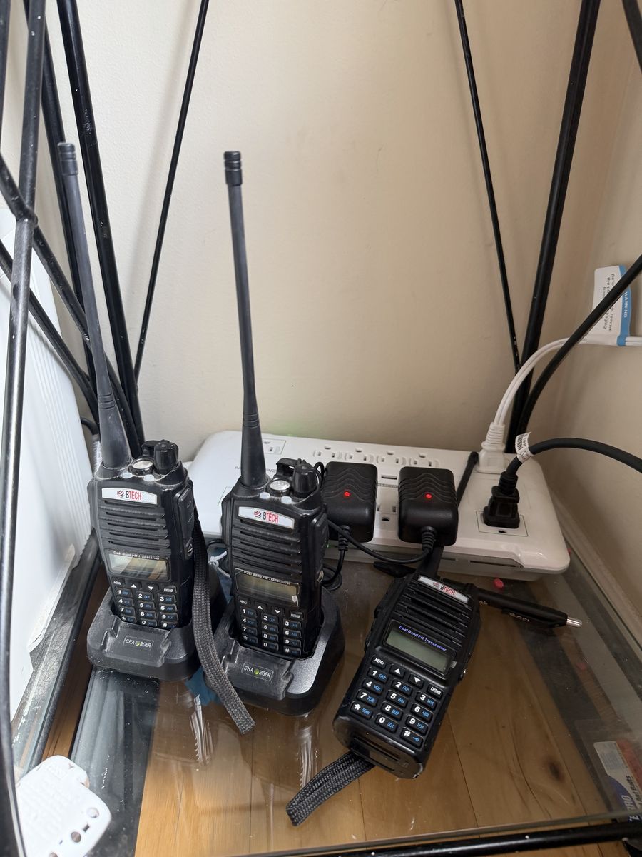 BTECH Dual-Band Handheld Transceiver (Walkie-Talkie) Bundle