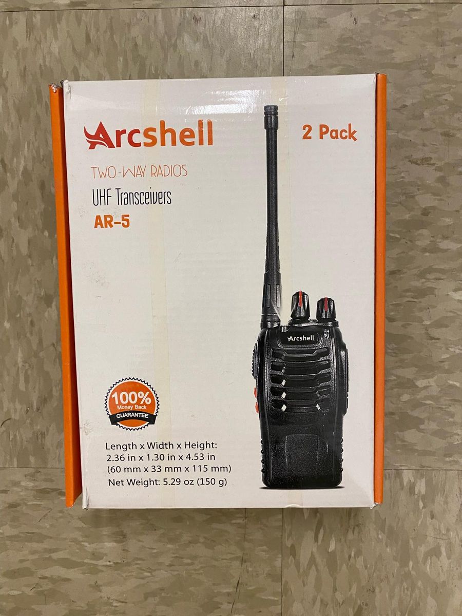 Arcshell AR-5 Two-Way Radios