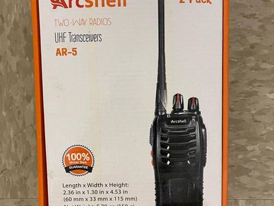 Arcshell AR-5 Two-Way Radios