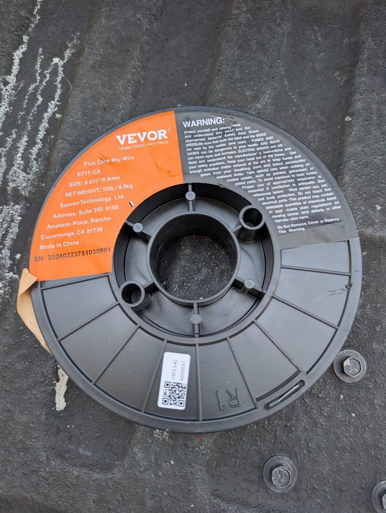 New 10lb .035in Flux Core Mig Wire