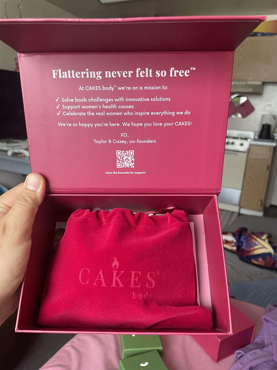 Cakes Body Strapless bra