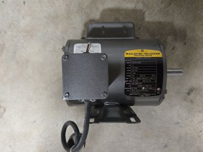 Baldor-Reliance 1.5 HP Industrial Motor 34F324-5599, 1725 RPM, 115/230V