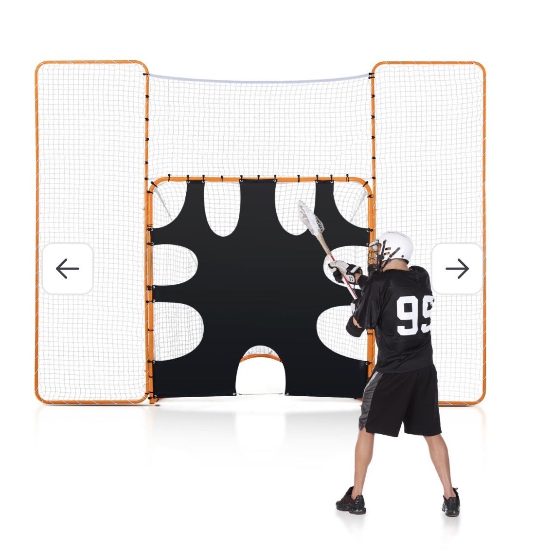 New Vevor Lacrosse Rebounder Training Net with Target