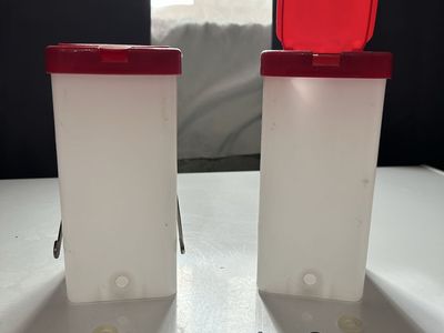Plastic water dispensers