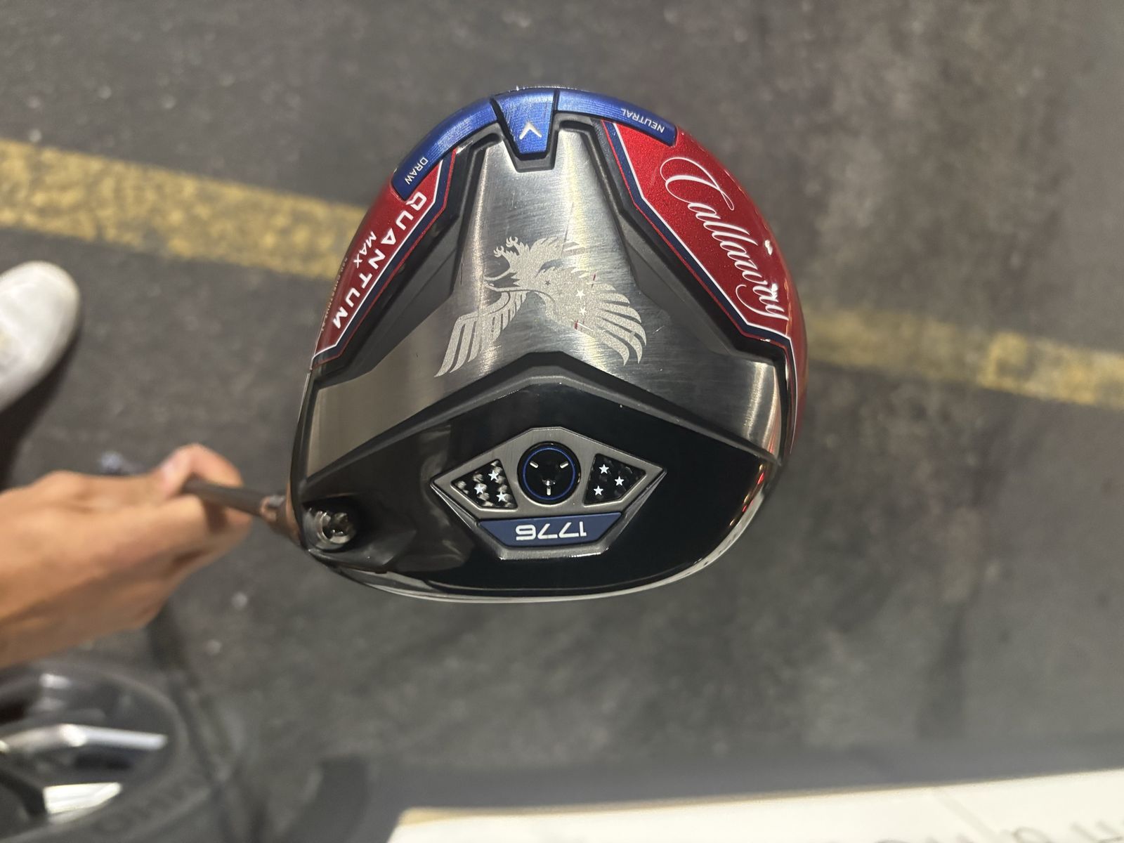 Callaway Quantum Max 1776 Driver - Limited Edition Golf Club head only.