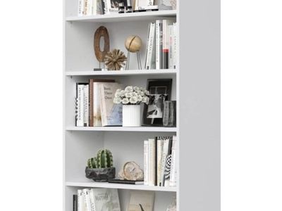 New in Box White Book Case