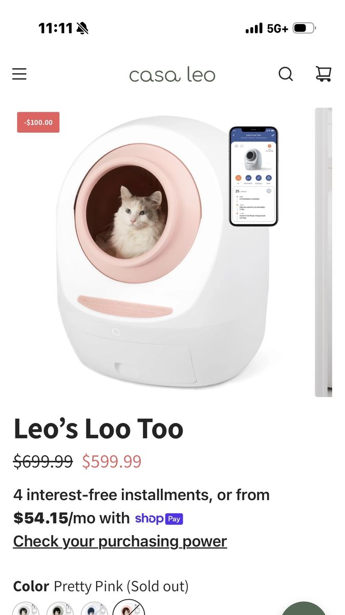 leos loo too litter box