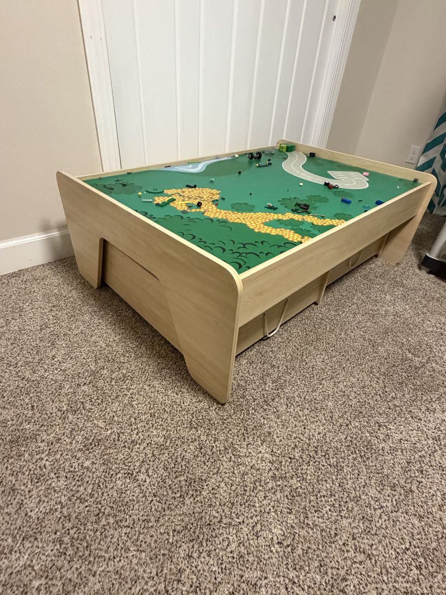 Lego and Train Table