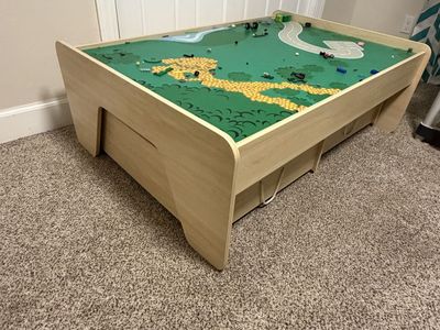 Lego and Train Table