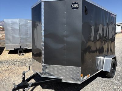 6x10 Wells Cargo Fast Trac Deluxe Enclosed Cargo Trailer - 6'6" Interior - 3.5K GVWR -