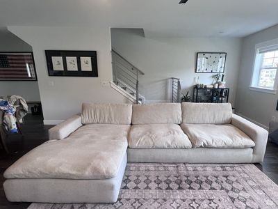 Pottery Barn Milo Upholstered Sectional Couch