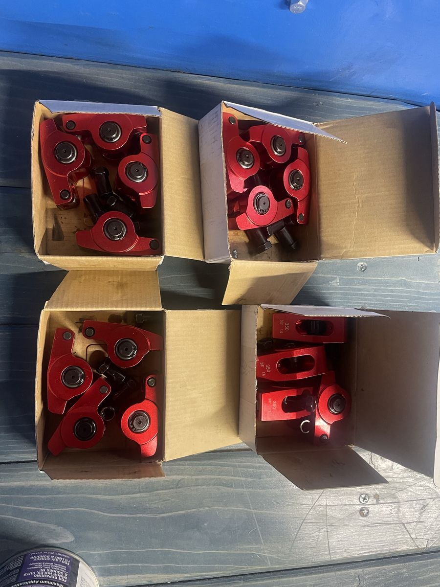 1.6 roller rockers for SBC 3/8” studs