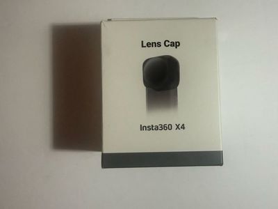 NEW Insta360 X4 Lens Cap - Black (CINSBBMK)