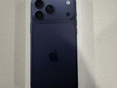 *OBO Apple iPhone 17 Pro Max, Fully Unlocked | 256 GB | 6.9inch | Deep Blue | A Grade | A3257