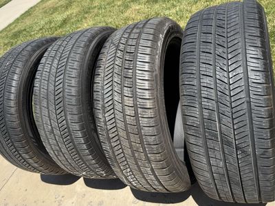 245/50/20 Yokohama YK-HTX All Season Tires - Set of 4 with 9.5/32 seconds on them (85% life on them)