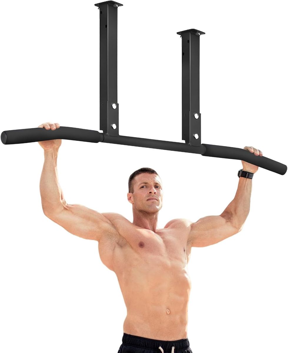 Heavy-Duty Pull Up Bar, Chin Up Bars Ceiling Mount, Workout for Home Gym