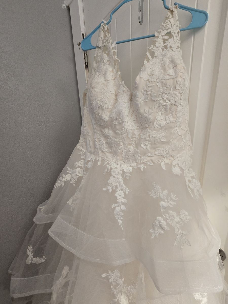 Plus size wedding dress