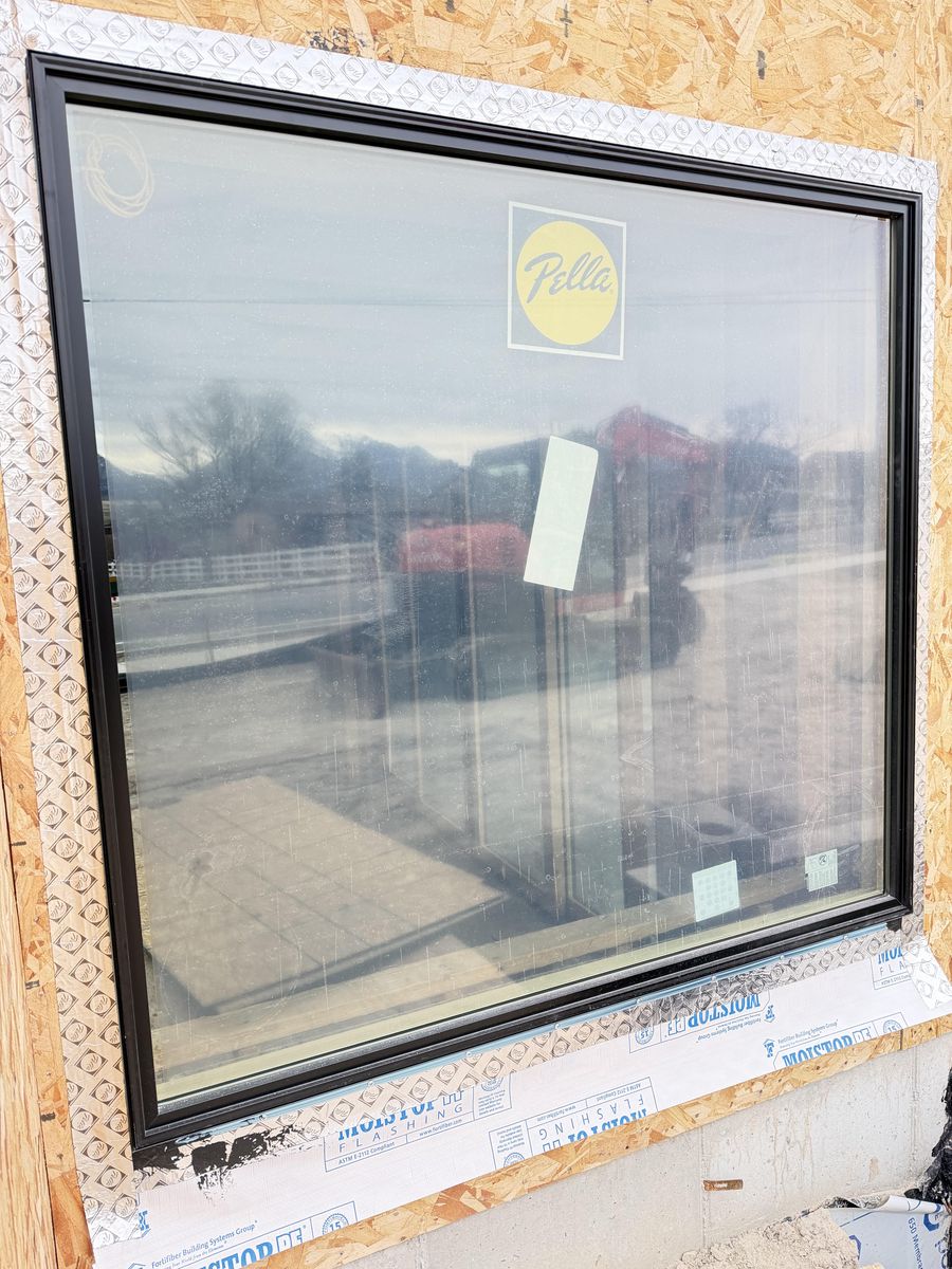 FREE Pella Wood Windows 6050, Black exterior, Wood interior, Brand New in Wrap.  FREE FREE FREE !