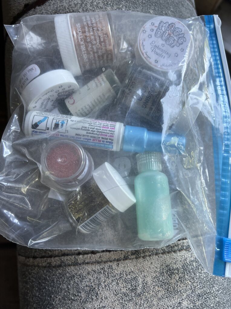 Embossing Powder For Rubber Stamps