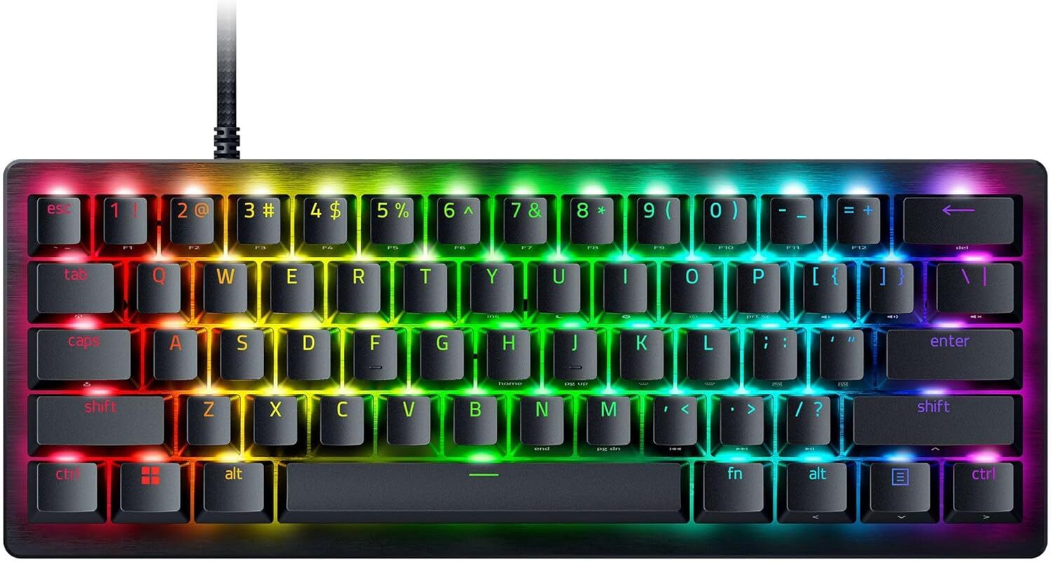 Razer Huntsman V3 Pro Mini 60% Esports Gaming Keyboard: Analog Optical Switches