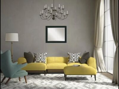 Nice Black Frame Mirror