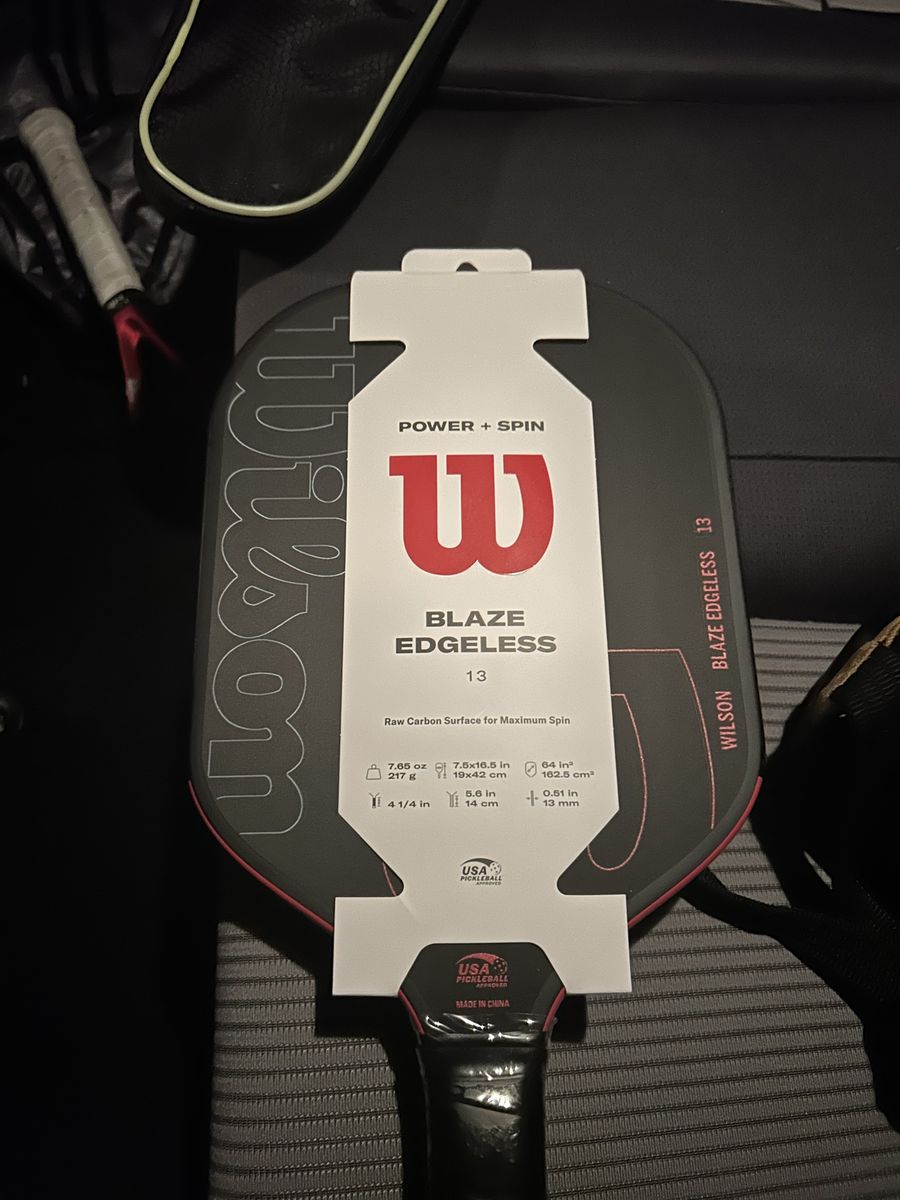 Pickleball Paddle - Wilson Blaze Edgeless 13