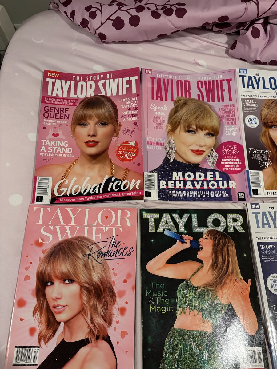Taylor Swift Magazine Collection Special Editions Fanbooks Eras Tour Lot