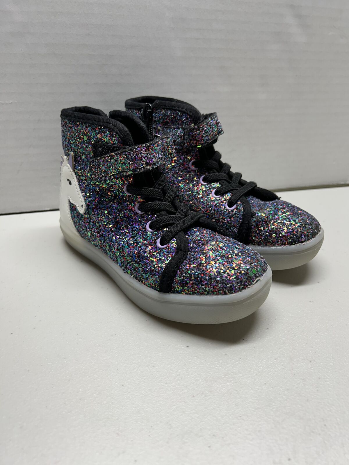 Kids Unicorn Light Up Shoes Size 11