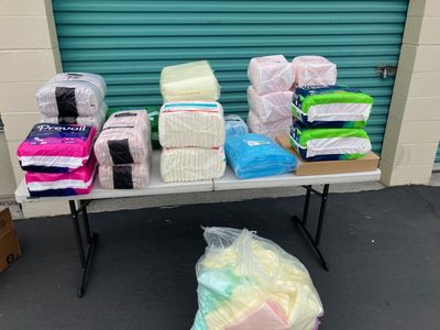 Adult Diapers, Bladder Pads. And Underpads