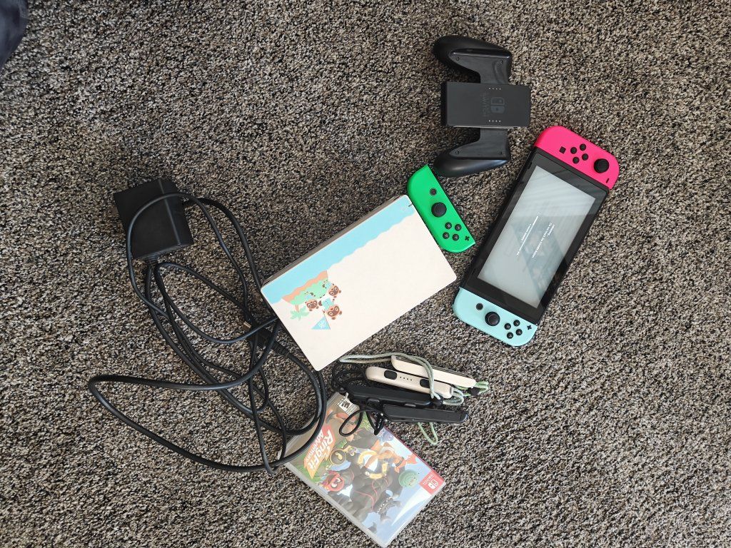 Nintendo switch animal crossing edition