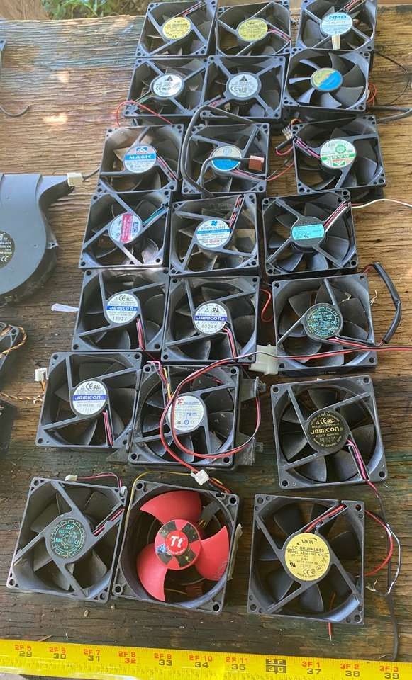 computer fans etc.