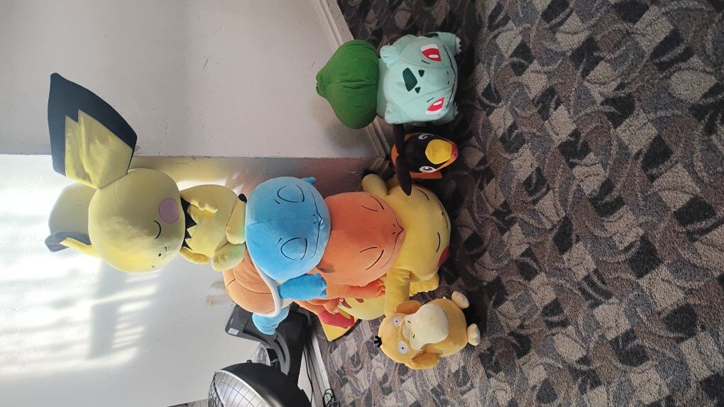 Pokemon plushies