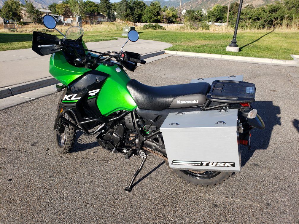 Dirt bike, Road bike, Kawasaki, KLR650.