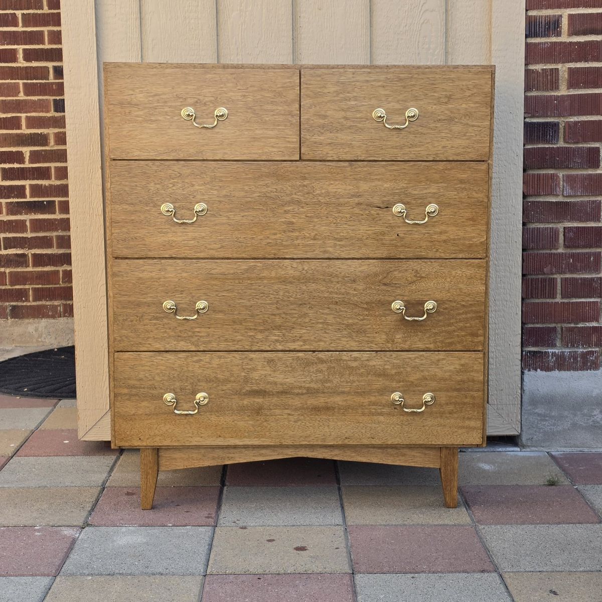 Vintage Solid Wood Dresser