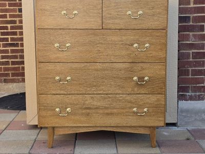 Vintage Solid Wood Dresser
