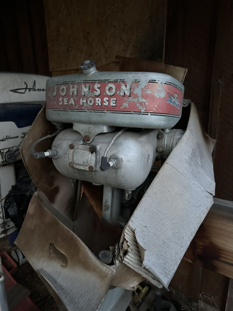 Old Johnson Boat Motor